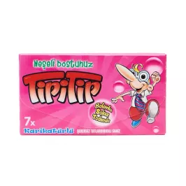 Жевательная резинка TipiTip Retro Pink со вкусом баблгам-ментол картинка 343328 - МосИгра